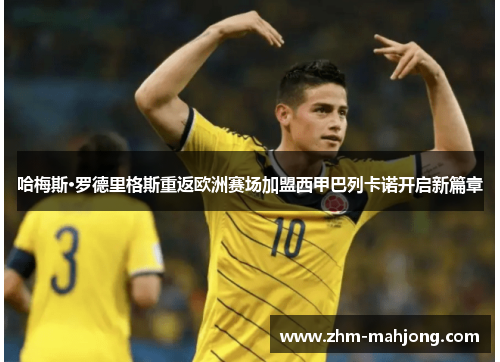 哈梅斯·罗德里格斯重返欧洲赛场加盟西甲巴列卡诺开启新篇章 哈梅斯·罗德里格斯重返欧洲赛场加盟西甲巴列卡诺开启新篇章